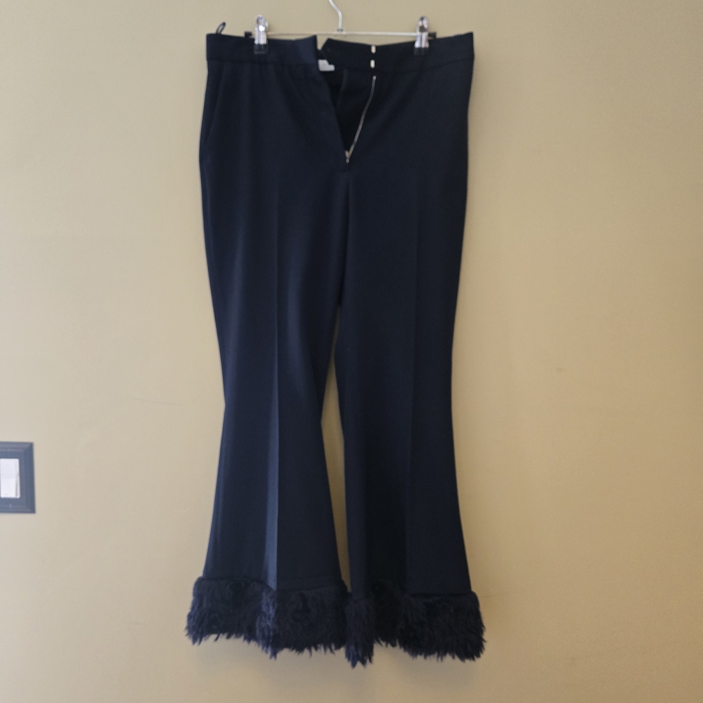 Stella McCartney Black Fur-Free Pants